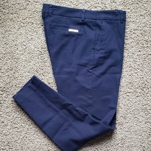 Women's JNY Navy Grace Ankle Dress Pants